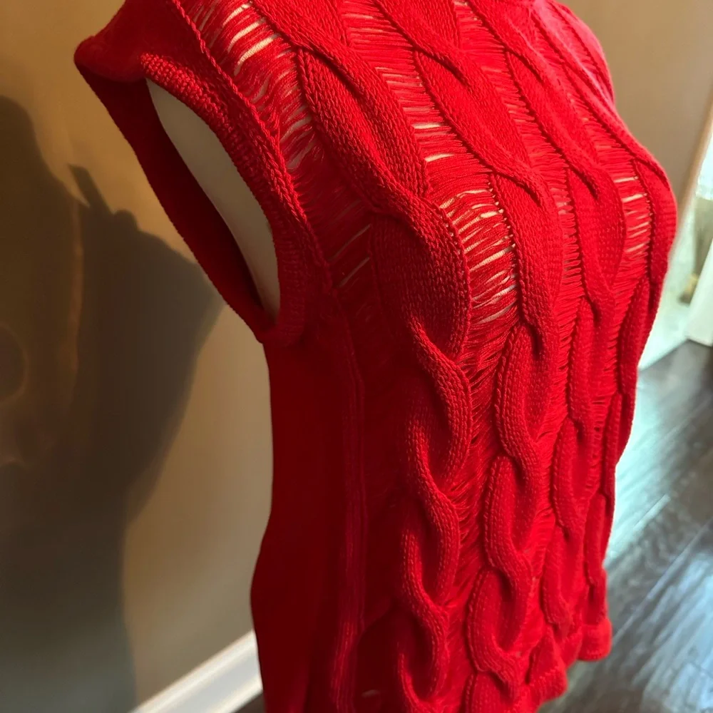 NWT Gianni Bini Illiyana Knit Sleeveless Top Size XS - Picture 2 of 8